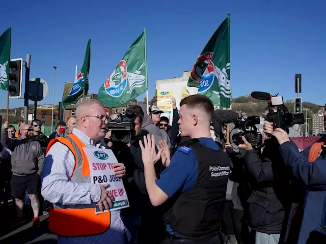 A UK ferry company fired 800 staff via a video, then sent in security to remove them from ships