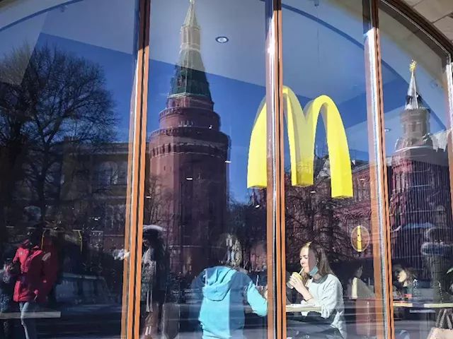 McDonald's franchises continue to operate in Russia despite company suspending operations