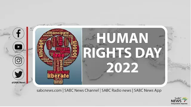 LIVE: 2022 Human Rights Day Commemoration - SABC News - Breaking news, special reports, world, business, sport coverage of all South African current events. Africa's news leader.