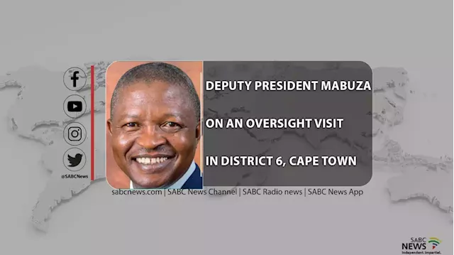 LIVE | Deputy President David Mabuza conducts an oversight visit to the District Six Development Project - SABC News - Breaking news, special reports, world, business, sport coverage of all South African current events. Africa's news leader.