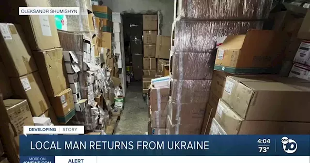 Escondido business owner returns from Ukraine, shares his experience