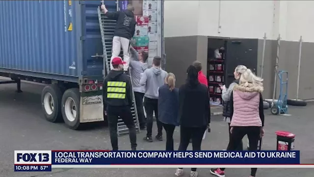 Federal Way transportation company brings supplies, aid to Ukraine