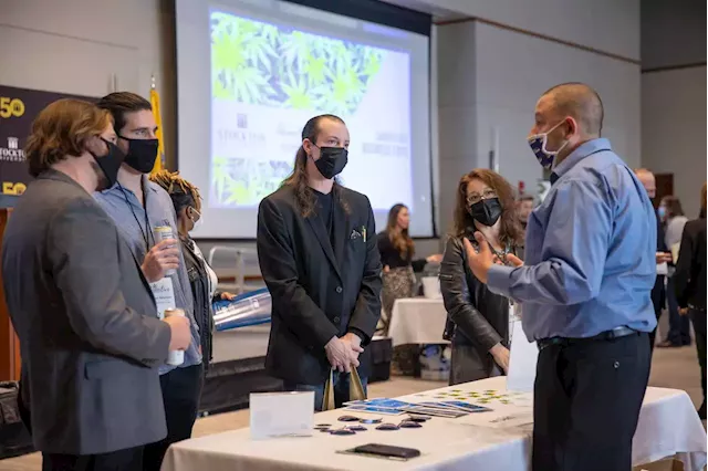 With N.J. legal weed market to open soon, Stockton U. career fair connects cannabis jobs seekers with employers