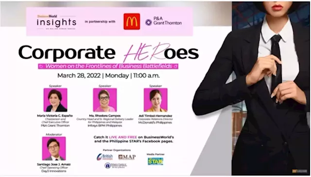 BW Insights | Corporate HERoes: Women on the Frontlines of Business Battlefields - BusinessWorld Online