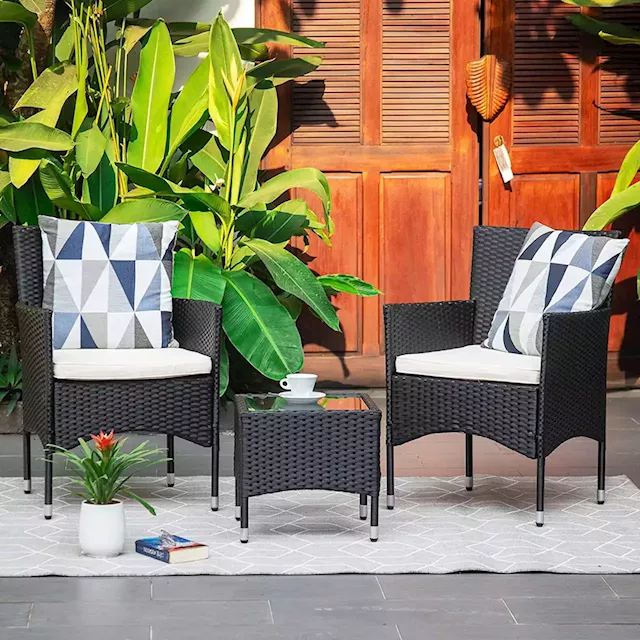 Update Your Small Outdoor Space For Spring With These Under $100 Finds From Wayfair, World Market & More - E! Online