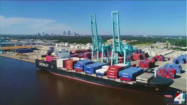 Shipping company moving part of its operations to JaxPort, DeSantis announces