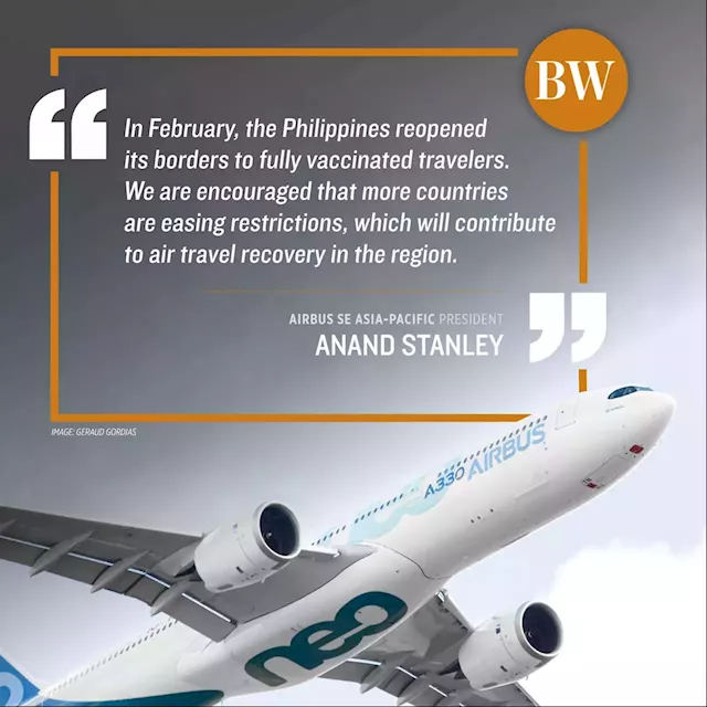 Airbus sees signs of gradual recovery in PHL market - BusinessWorld Online