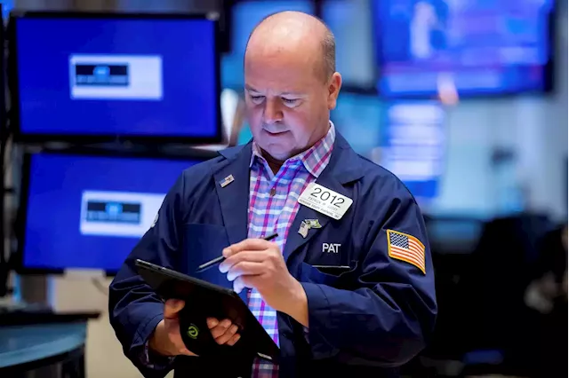 US stocks open lower, oil still high but off earlier peak