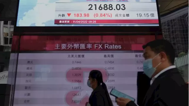 Asian stocks follow Wall Street down amid U.S. interest rate fears