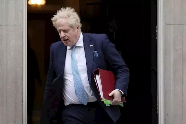 Boris Johnson and British finance minister to be fined over lockdown parties