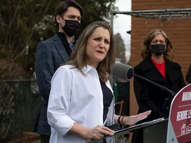 'Important for Canada to react': Finance Minister Chrystia Freeland defends increased defence spending