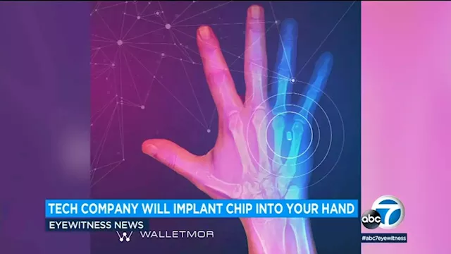 European tech company wants to implant microchips into your hand for contactless payments