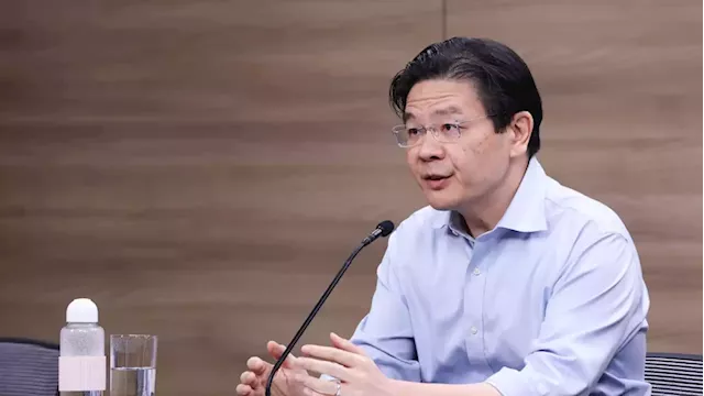 Prime Minister Lee Hsien Loong announces Finance Minister Lawrence Wong as leader of 4G team