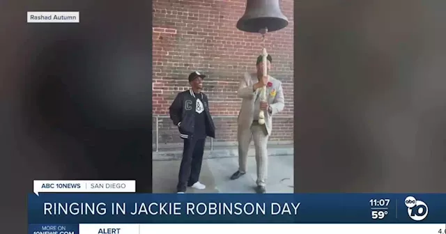 Black business organization takes high baseball players to Padres game honoring Jackie Robinson