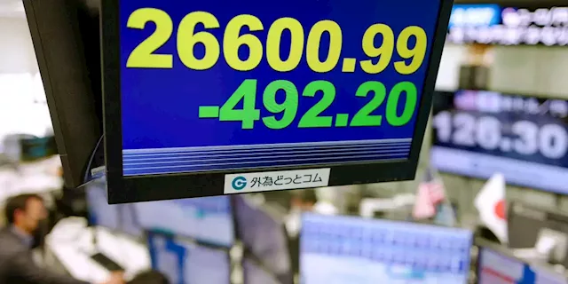 Stocks dip in Tokyo, Shanghai as investors eye China growth, Ukraine war