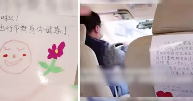 'Give this chubby driver a good review': Daughter's letter for ride-hailing driver father goes viral in China and sparks business boom