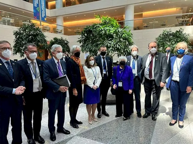 Freeland, finance officials from Britain, U.S. walk out of G20 meeting as Russian delegates speak