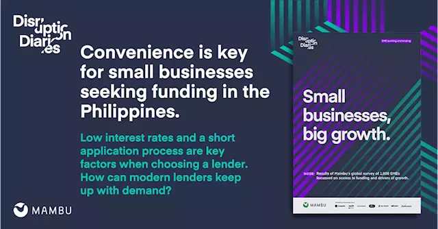 Filipino MSMEs turn to friends and family amid business funding roadblocks - BusinessWorld Online