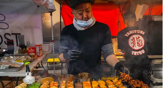 Good times, great food at the Uptown Night Market under the arches of Harlem