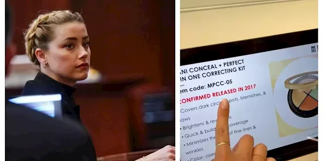 People are losing their minds at this cosmetic company calling out Amber Heard