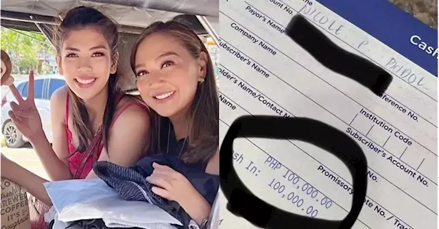 Herlene Budol thanks Karen Davila for P100k donation from vlog earnings - Latest Chika