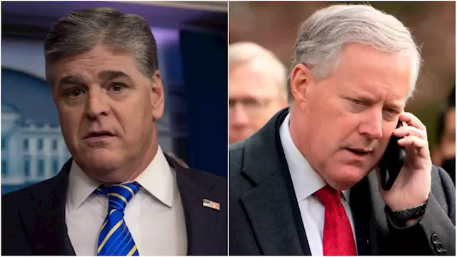 Texts Show Hannity, Meadows Were Scheming Business Plans Before Trump Left Office