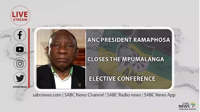 LIVE: ANC President Cyril Ramaphosa's closing address at Mpumalanga conference - SABC News - Breaking news, special reports, world, business, sport coverage of all South African current events. Africa's news leader.