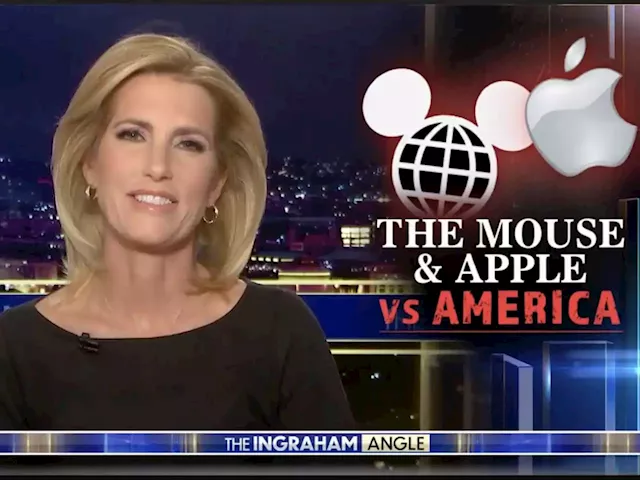 Fox's Laura Ingraham targets Disney and Apple, telling companies boycotting 'Don't Say Gay' law to 'stay in your lane'