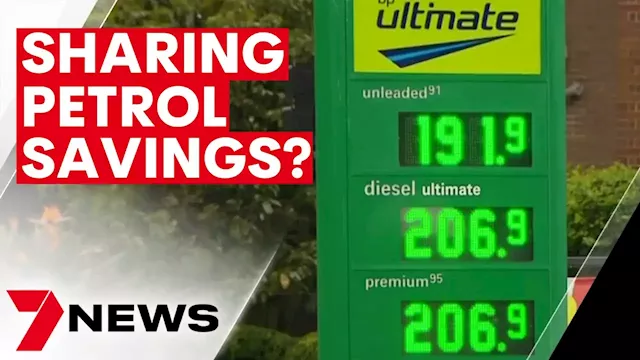 Are Australian petrol companies passing on the savings to drivers? | 7NEWS