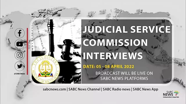 LIVE | Judicial Service Commission Interviews, Wednesday, 06 April 2022 - SABC News - Breaking news, special reports, world, business, sport coverage of all South African current events. Africa's news leader.