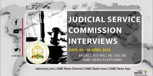 LIVE: JudiciaI Service Commission Interviews | 8 April 2022 Part 2 - SABC News - Breaking news, special reports, world, business, sport coverage of all South African current events. Africa's news leader.