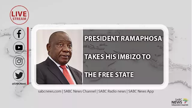 LIVE: Presidential Imbizo heads to the Free State - SABC News - Breaking news, special reports, world, business, sport coverage of all South African current events. Africa's news leader.