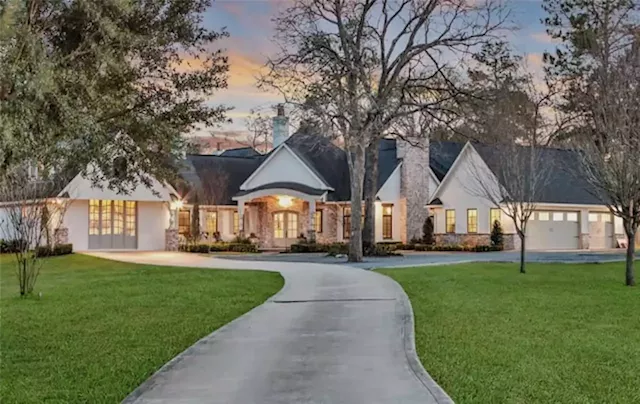 PHOTOS: French-inspired rustic estate in Tomball on market for $1.89M