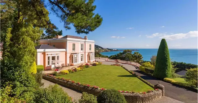 Pretty in pink: Stunning €7.9m Victorian house on five acres overlooking Killiney Bay | Business Post