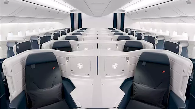 Air France Unveils New Fully Flat Business-Class Seats With Sliding Doors