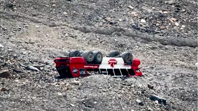 Tour bus company charged with health and safety violations in fatal Jasper icefields rollover | CBC News