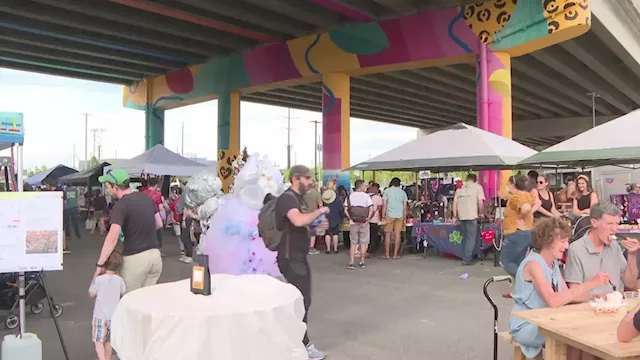 First-Ever Sun Valley Rising Viaduct Night Market In Denver Draws A Crowd