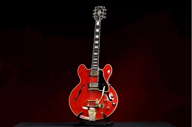 Gibson guitar smashed on night rock band Oasis split sold at auction - SABC News - Breaking news, special reports, world, business, sport coverage of all South African current events. Africa's news leader.