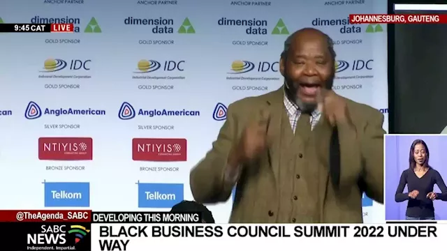 Black Business Council Summit 2022 under way | Dr. Pali Lehohla