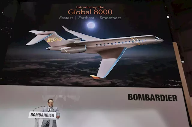 Bombardier launches latest ultra-long range business jet Global 8000