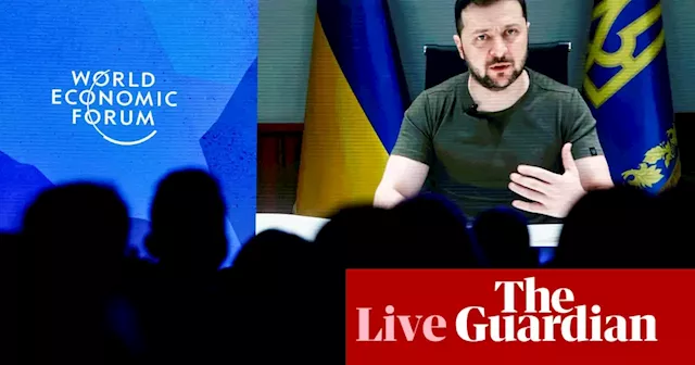 Davos day one: Zelenskiy calls for maximum sanctions against Russia; recession fears on the rise – business live