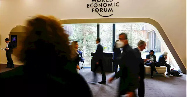 Economic outlook has 'darkened', business and government leaders warn in Davos