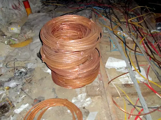 Three suspects arrested in a relation to copper theft criminal network - SABC News - Breaking news, special reports, world, business, sport coverage of all South African current events. Africa's news leader.