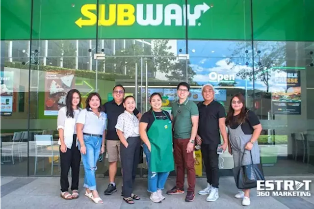 Subway retains ESTRAT 360 Marketing Company as Media and Ads Agency in PHL￼ | BMPlus