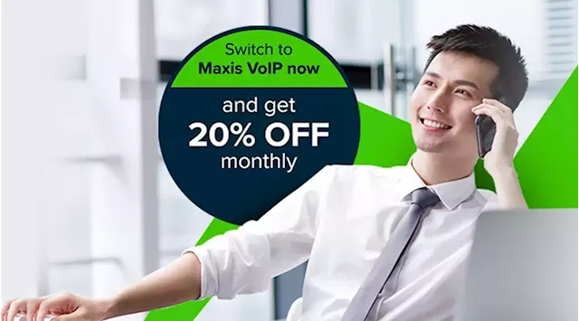 Maxis Managed Voice puts your business' fixed line to the cloud