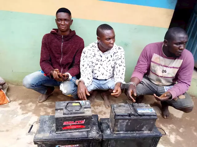 Three arrested for robbing company in Ogun