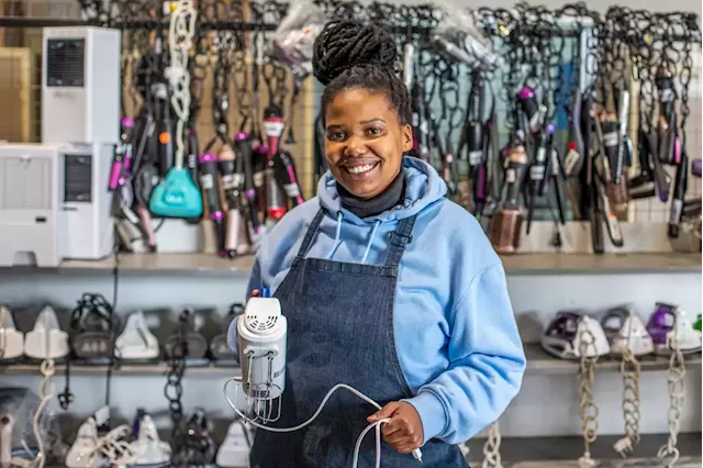 MOULD-BREAKER: Young Capetonian shows how plugging into her own business switched off stereotypes