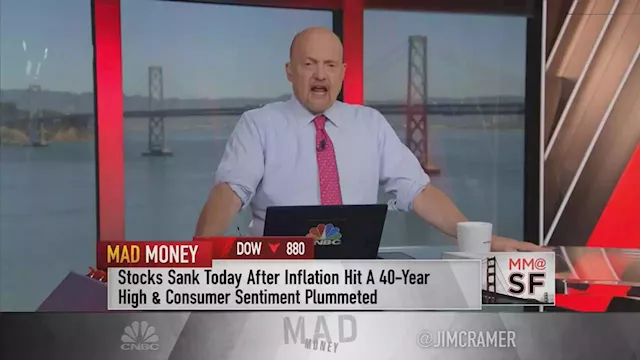 Jim Cramer says market pain will eventually end — 'I'm not going to be left behind when it does'