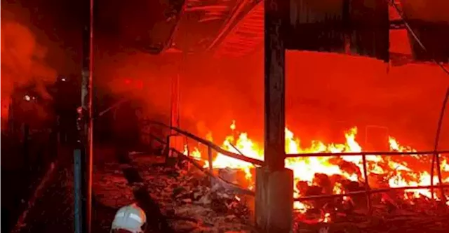 Fire breaks out at Datuk Keramat Market again