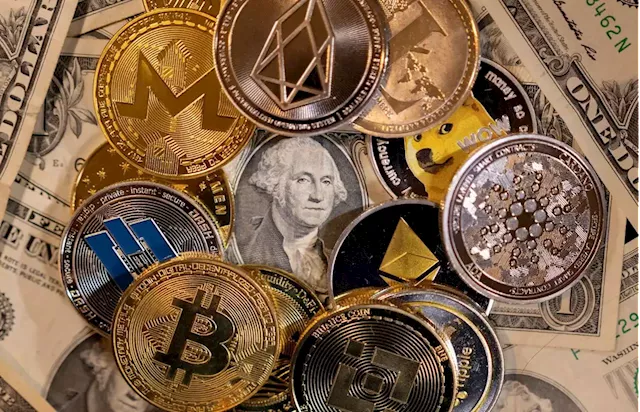 Cryptocurrency market value slumps under $1-trillion